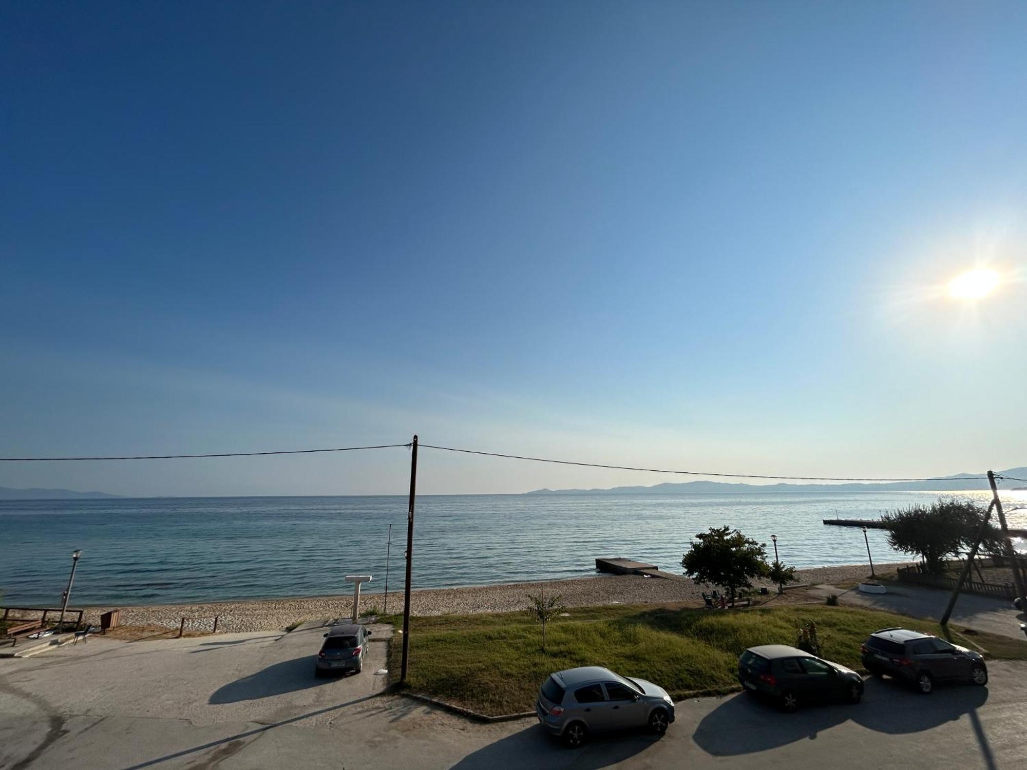 Appartamento Sea View Loft Nea Roda Esterno foto
